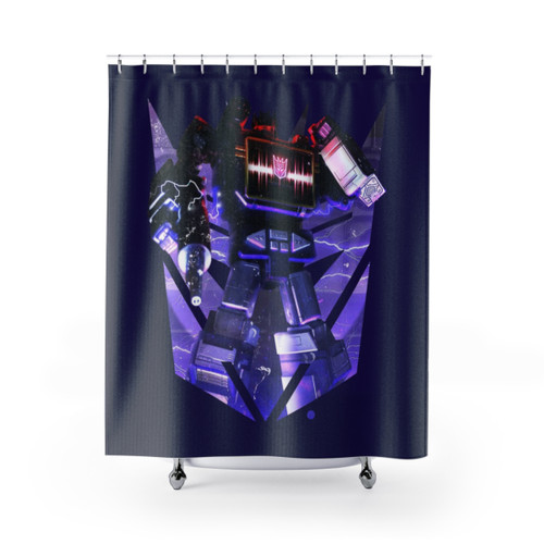 Transformers Soundwave Shower Curtain
