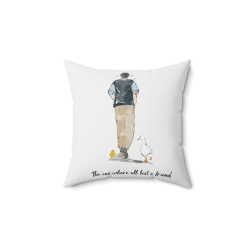 Chandler Bing Pillow featuring Matthew Perry