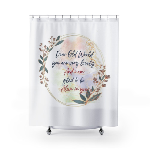 Anne of Green Gables Literary Shower Curtains