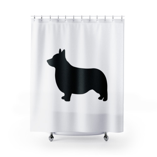 Pembroke Welsh Corgi Shower Curtains - Cute Dog Design