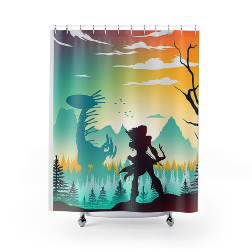 Horizon Zero Dawn Shower Curtains