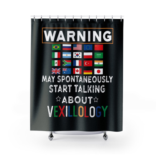Vexillology Flag Collector Shower Curtains