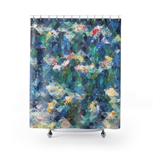 Monet's Water Lilies Shower Curtain