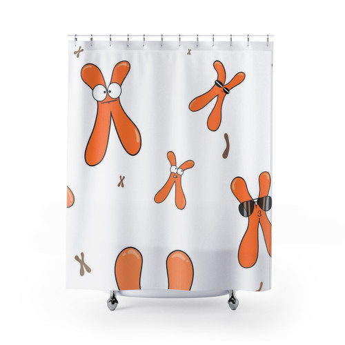 Chromosome Collection Shower Curtains