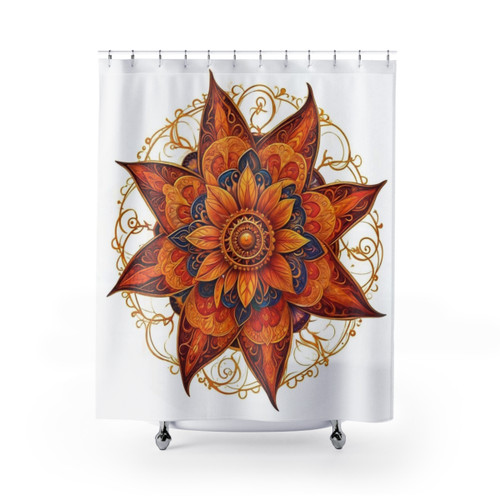 Magical Mandala Shower Curtains for Love