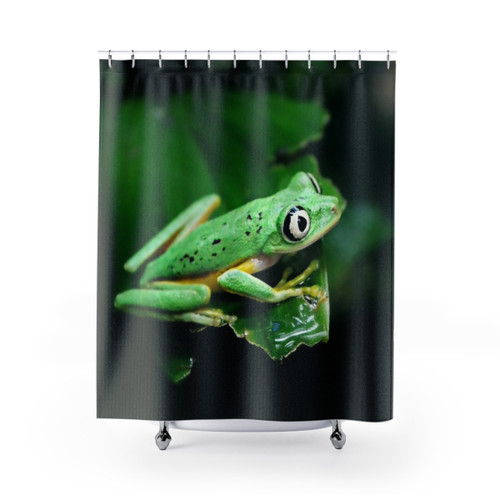 Tropical Frog Shower Curtains