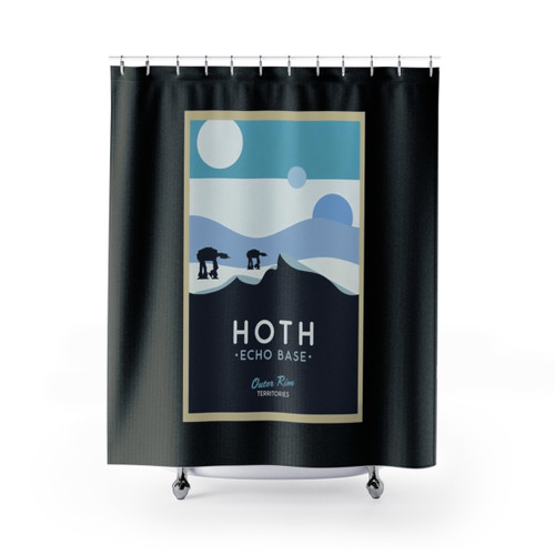 Star Wars themed shower curtain