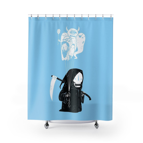 Spooky Grim Reaper Shower Curtains
