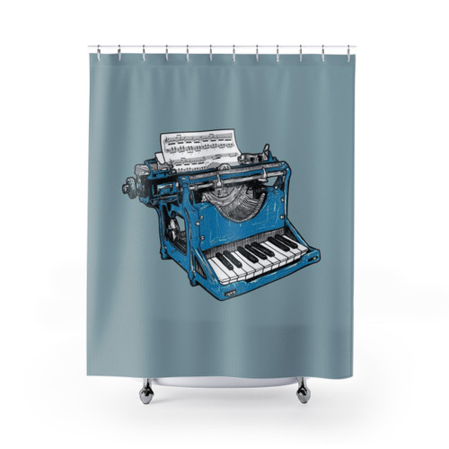 The Composition - O. Music-Inspired Shower Curtains