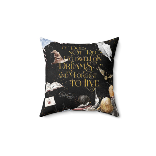 Dreaming Book Lover's Pillow