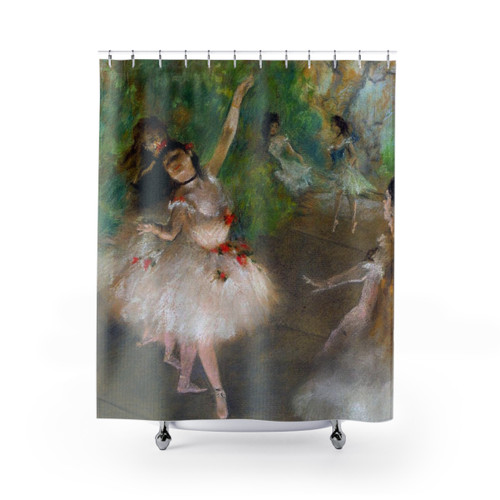 Edgar Degas Dancers Shower Curtain - Ballerina Art Decor