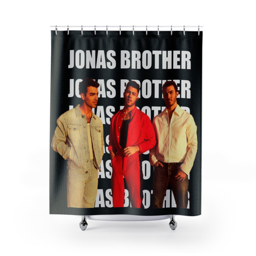 Jonas Brothers Band Shower Curtains