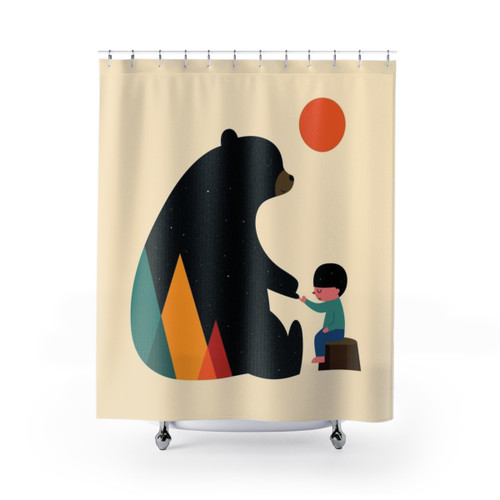 Promise Shower Curtains with Scenic Nature Designs