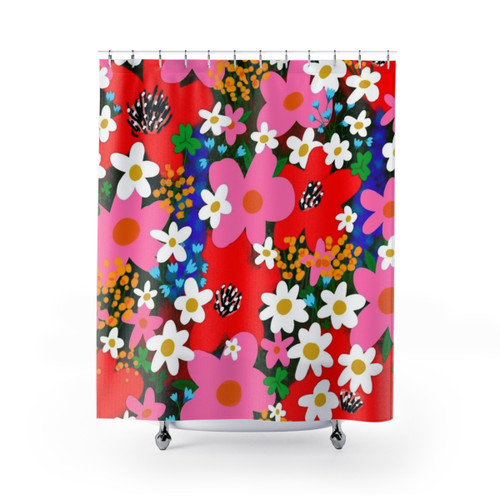 Flower Power! Floral Shower Curtains