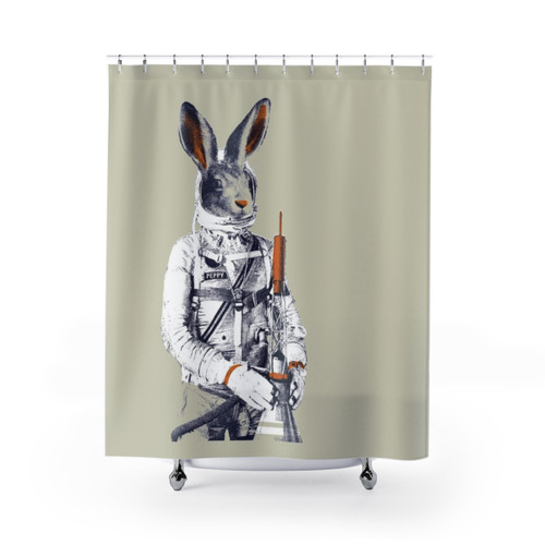 Peppy Shower Curtains for Gaming Enthusiasts