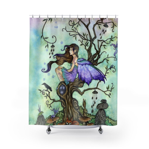 Magical Shower Curtain with Enchanting Fairy and Fantasy Designs