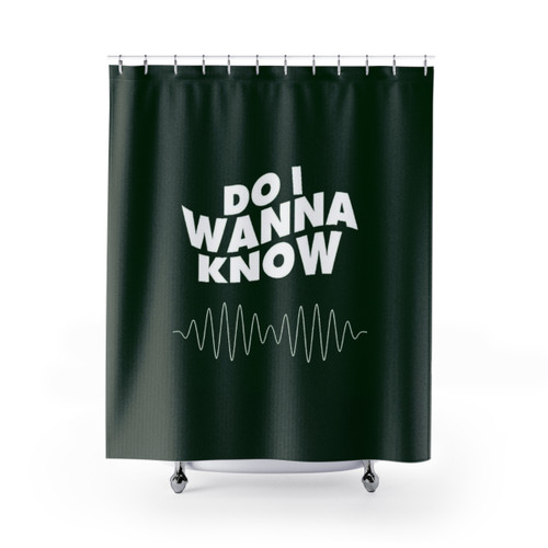 Arctic Monkeys Themed Shower Curtains