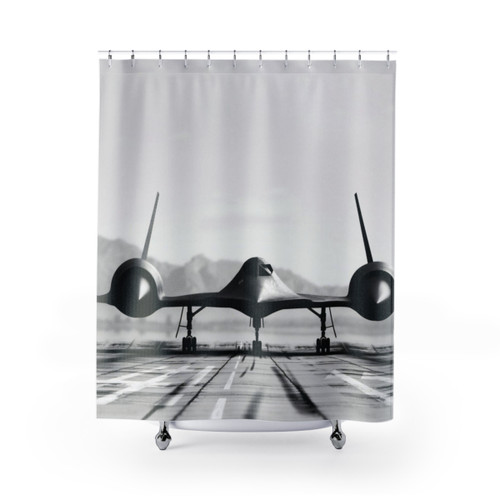 SR-71 Blackbird Shower Curtain