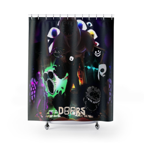 Roblox Doors Shower Curtains