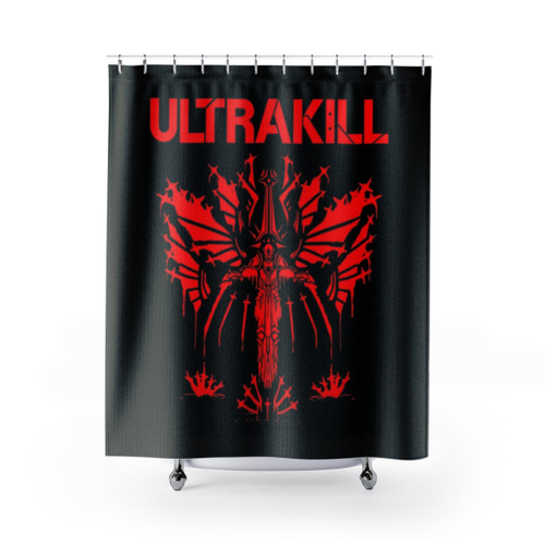 Ultrakill Gabriel Shower Curtains