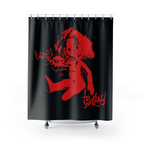 Babes in Toyland Shower Curtains - 90s Grunge Bathroom Decor