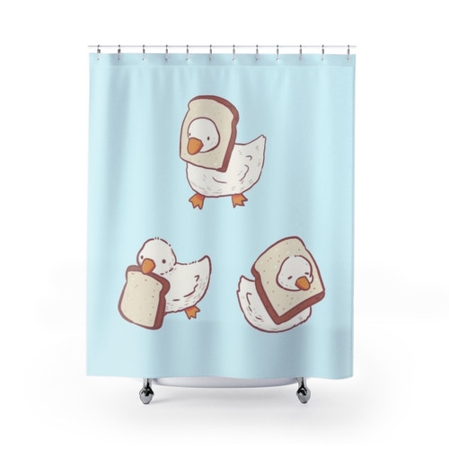Cute Duck Wizard Shower Curtains