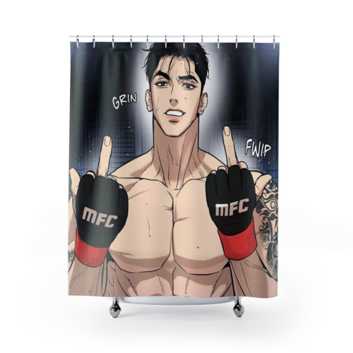 Jinx-Joo Jaekyung BL Shower Curtains