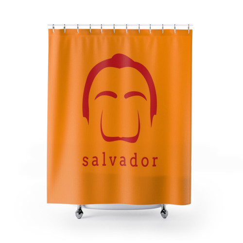 Salvador Dali Inspired Shower Curtain