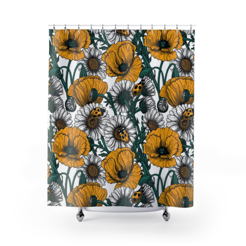 Floral Meadow Shower Curtains