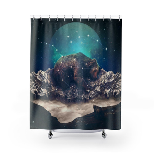 Under the Stars Ursa Major Shower Curtains