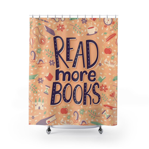 Bibliophile Book Lover Shower Curtains