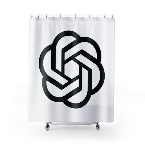 openAI chatGPT AI Shower Curtains