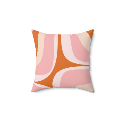 Retro Abstract Minimalist Pillow