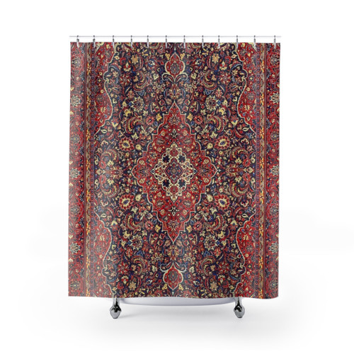 Persian Silk Carpet Print Shower Curtains
