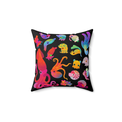 Cephalopod Themed Decorative Pillow