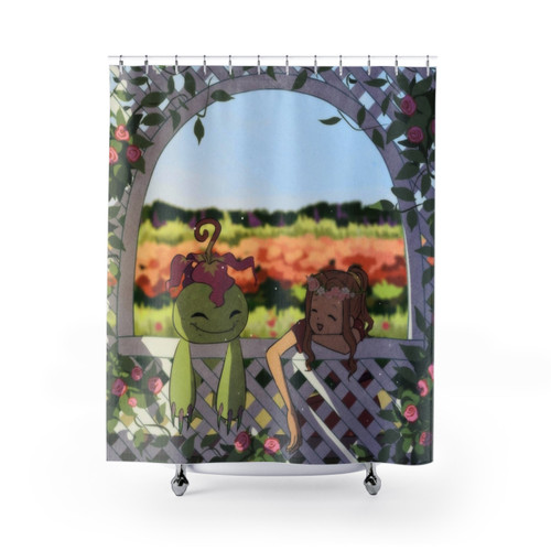Flower Gardens Shower Curtains - Vibrant Floral Bathroom Decor