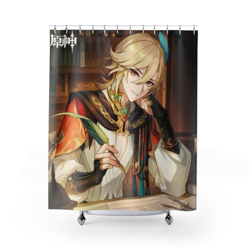 Genshin Impact Kaveh Shower Curtain