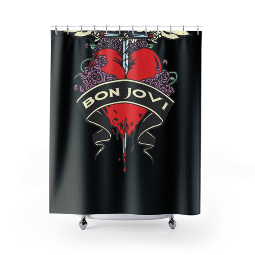 Bon Jovi Vintage Shower Curtains