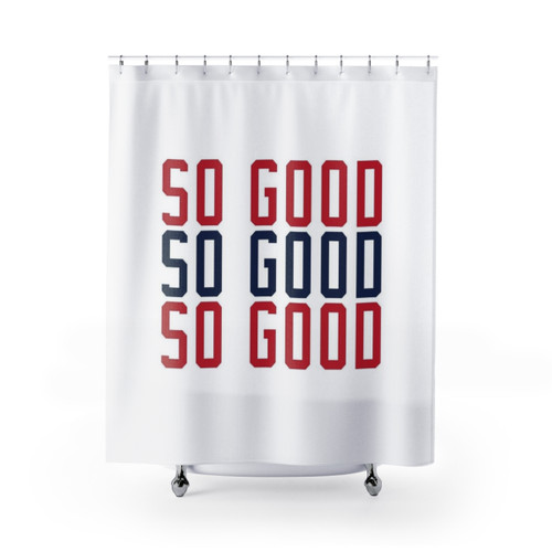 Boston Red Sox Themed Shower Curtain