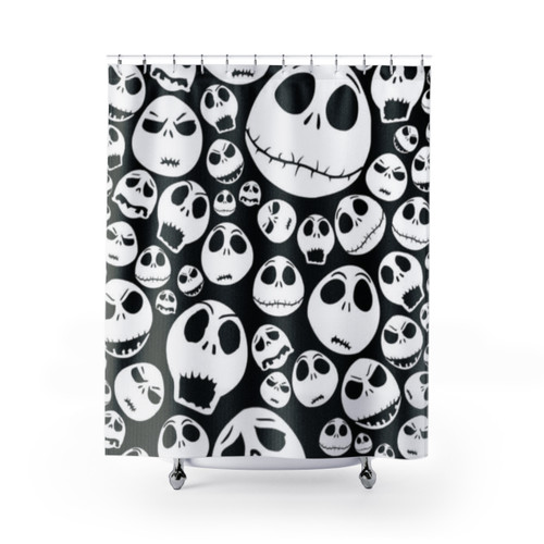 Jack Skellington Nightmare Before Christmas Shower Curtains