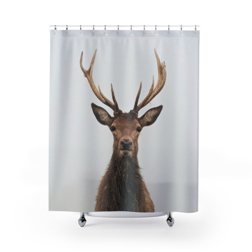 Elegant Deer Shower Curtain