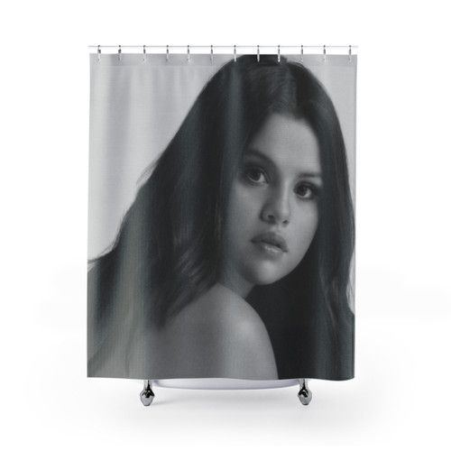 Selena Gomez Inspired Shower Curtain