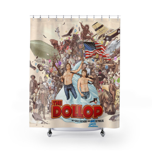 The Dollop 2018 Shower Curtains