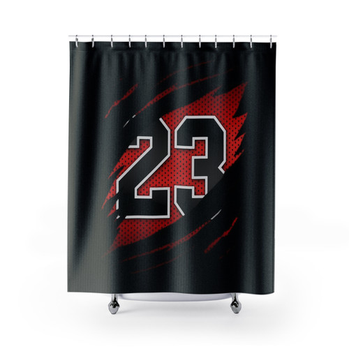 23 - Michael Jordan Shower Curtains