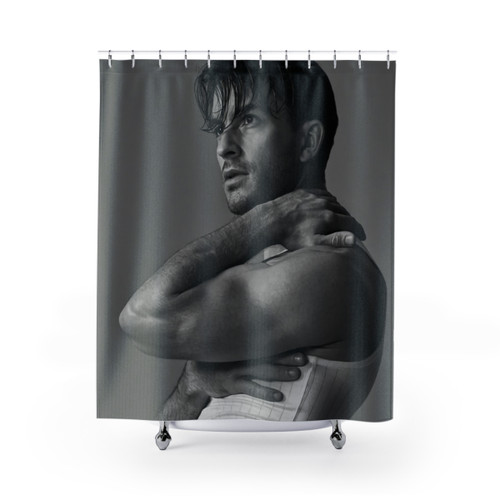 Jonathan Bailey Shower Curtains - Artistic and Grunge Designs