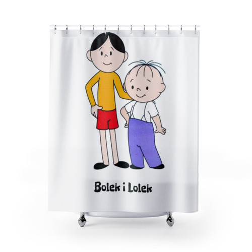 Bolek and Lolek Cartoon Shower Curtains