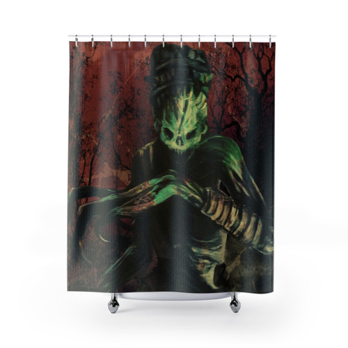 The Hag DBD Horror Shower Curtains