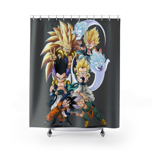 DragonBall Fusion Themed Shower Curtain
