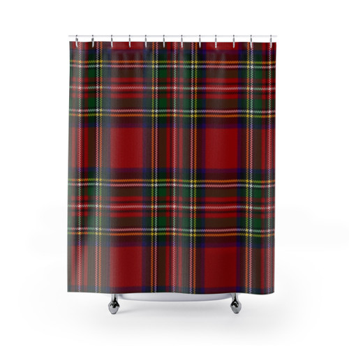 Tartan Shower Curtains - Punk, Emo, and Goth Style