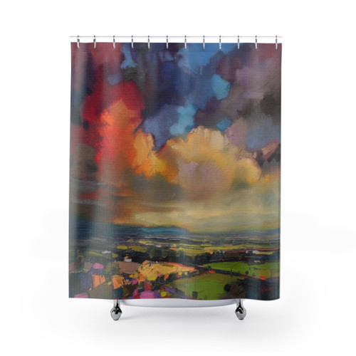 Fife Fields Scenic Shower Curtain